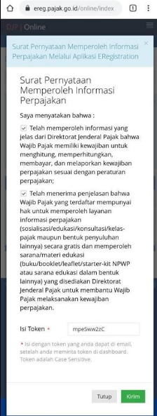 Cara Membuat NPWP Pribadi Online Lewat HP Android - Tausolusi