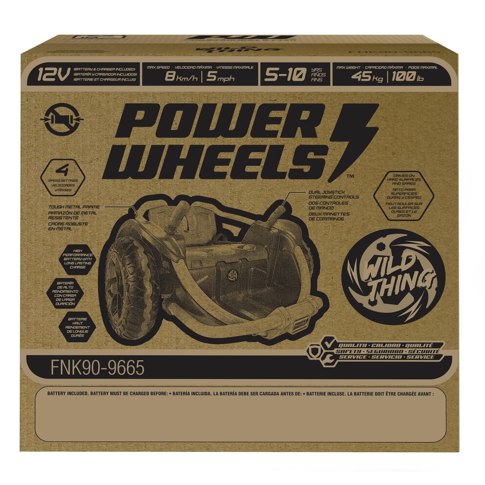 power wheels wild thing 360