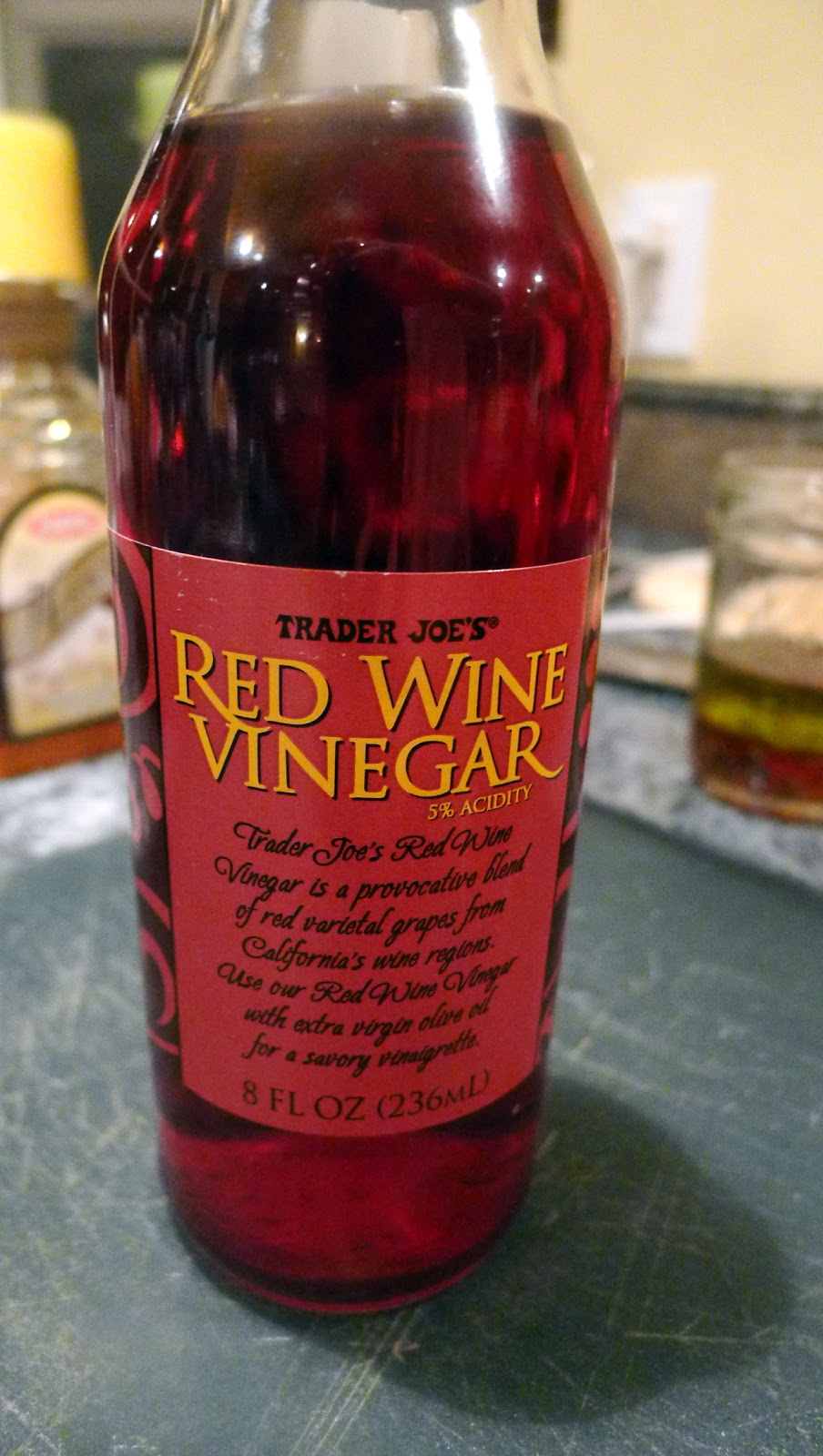 newFOOD tuesdayz Red Wine Vinaigrette