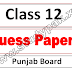 2nd year guess paper 2022 Punjab board