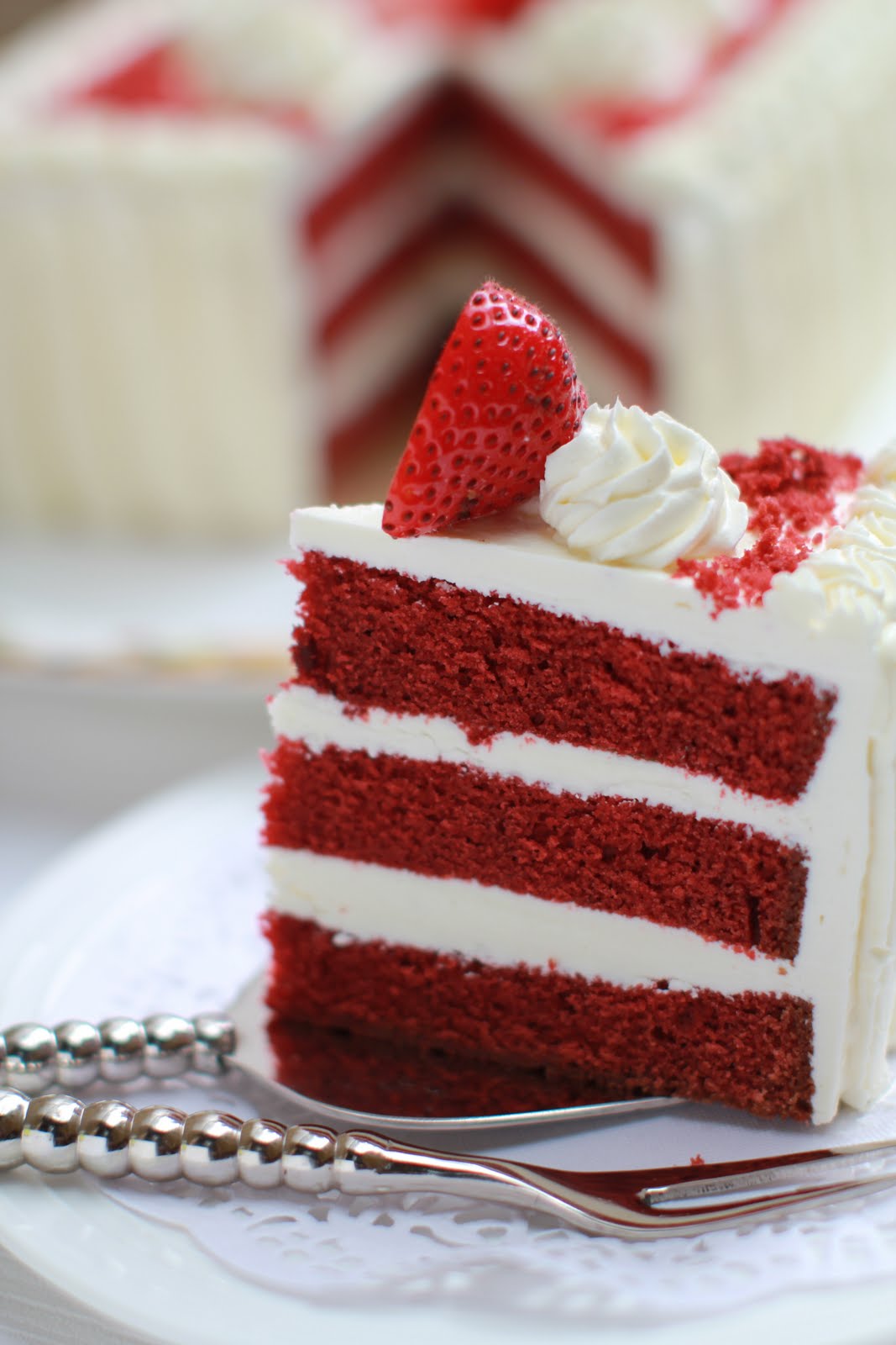 Red Velvet Cake Masam Manis