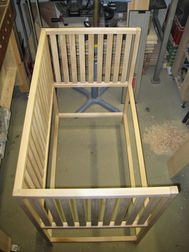 Basti´s Holzpage Beistellbett Teil 2