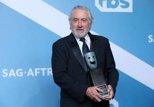 Robert De Niro 26th Screen Actors Guild Awards lifetime achievement award