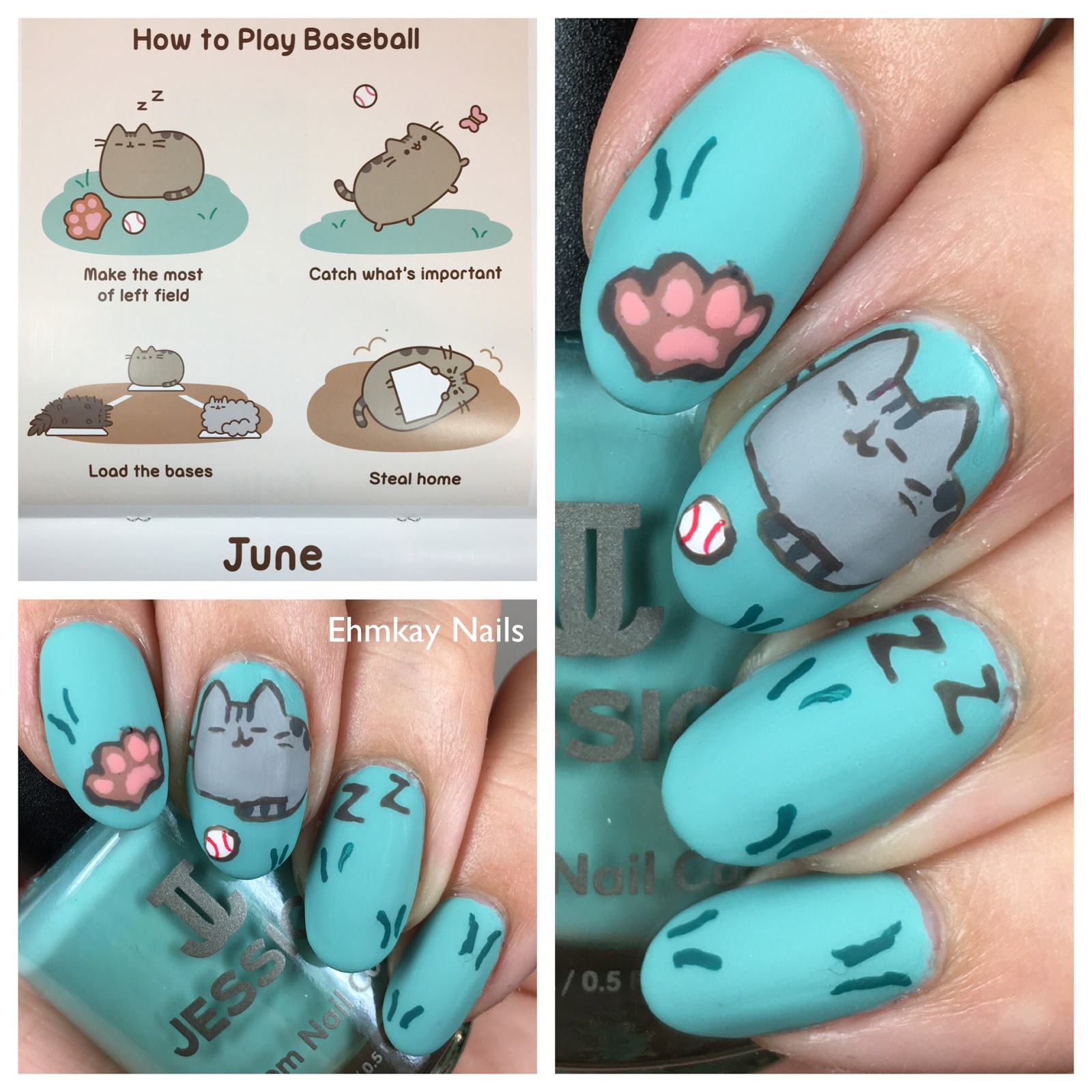 Pusheen Calendar Series Pusheen's Day at the Baseball Game
