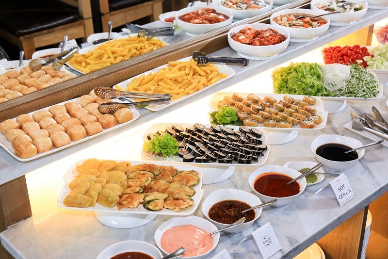 Dịch vụ tiệc buffet lưu động tại Hà Nội | Dịch Vụ Nấu Cỗ Tại Nhà Hà Nội