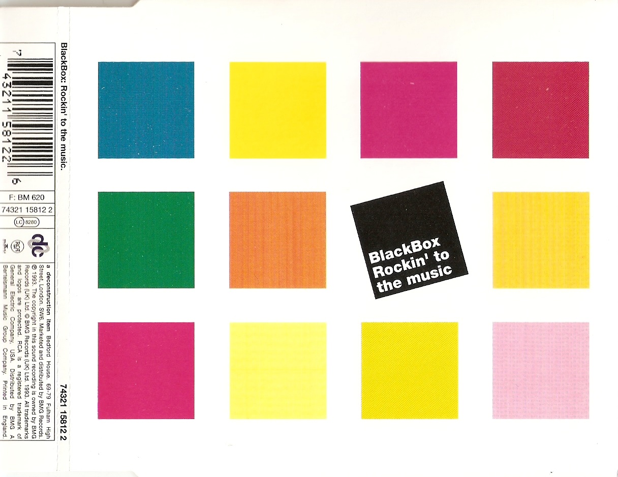 90's Maxi Singles Black Box Rockin' To The Music (MaxiCD) 1993