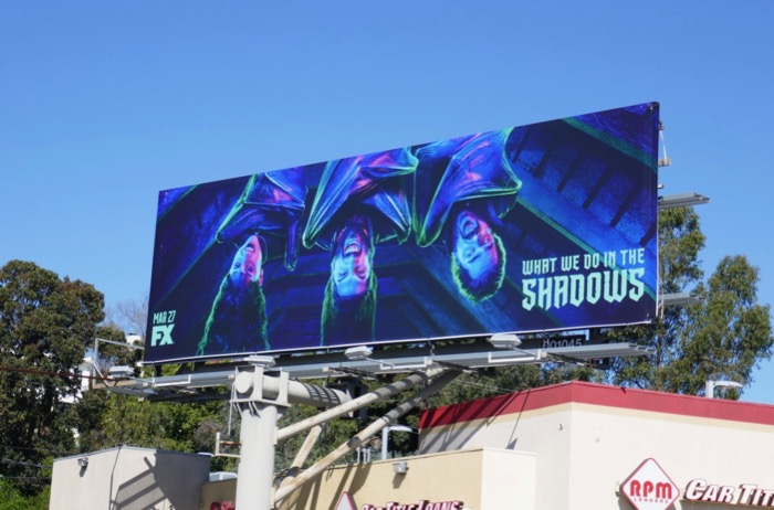What We Do In The Shadows series launch billboard What We Do In Shadows billboard