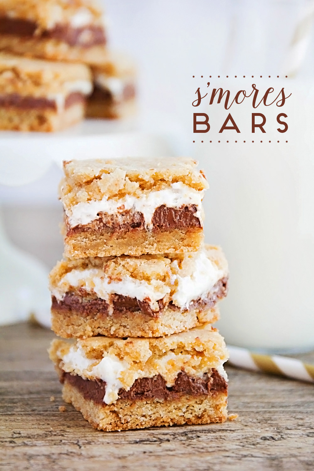 S'mores Bars The Baker Upstairs