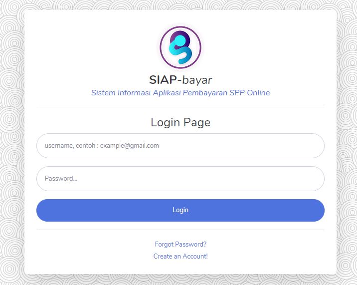 Aplikasi Pembayaran SPP Berbasis Web Php Mysql Free
