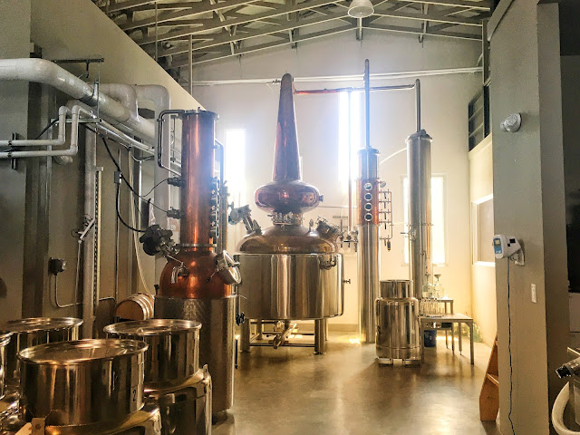 the distillery at SuTi Distillery, Kennedale, Texas