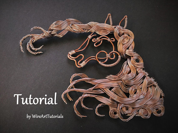 Amazing Wire Animal Pendants and Tutorials by Wire Art Tutorials / The