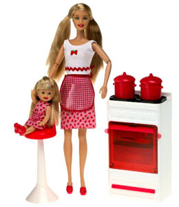 THE COOKER AND MOTHER BARBIE