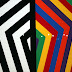 Fondo de Pantalla Abstracto Blanco y negro vs Multicolor