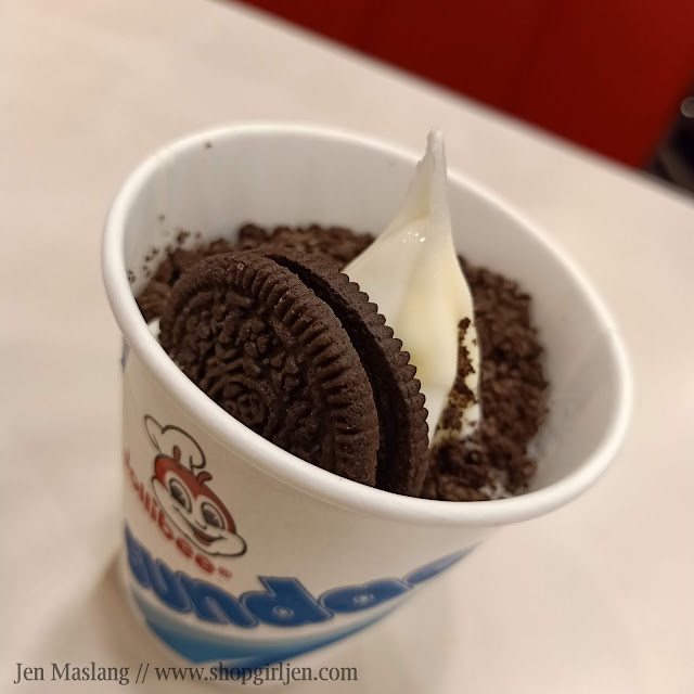 Shopgirl Jen JOLLIBEE LAUNCHES COOKIES 'N CREAM SUNDAE TWIRL