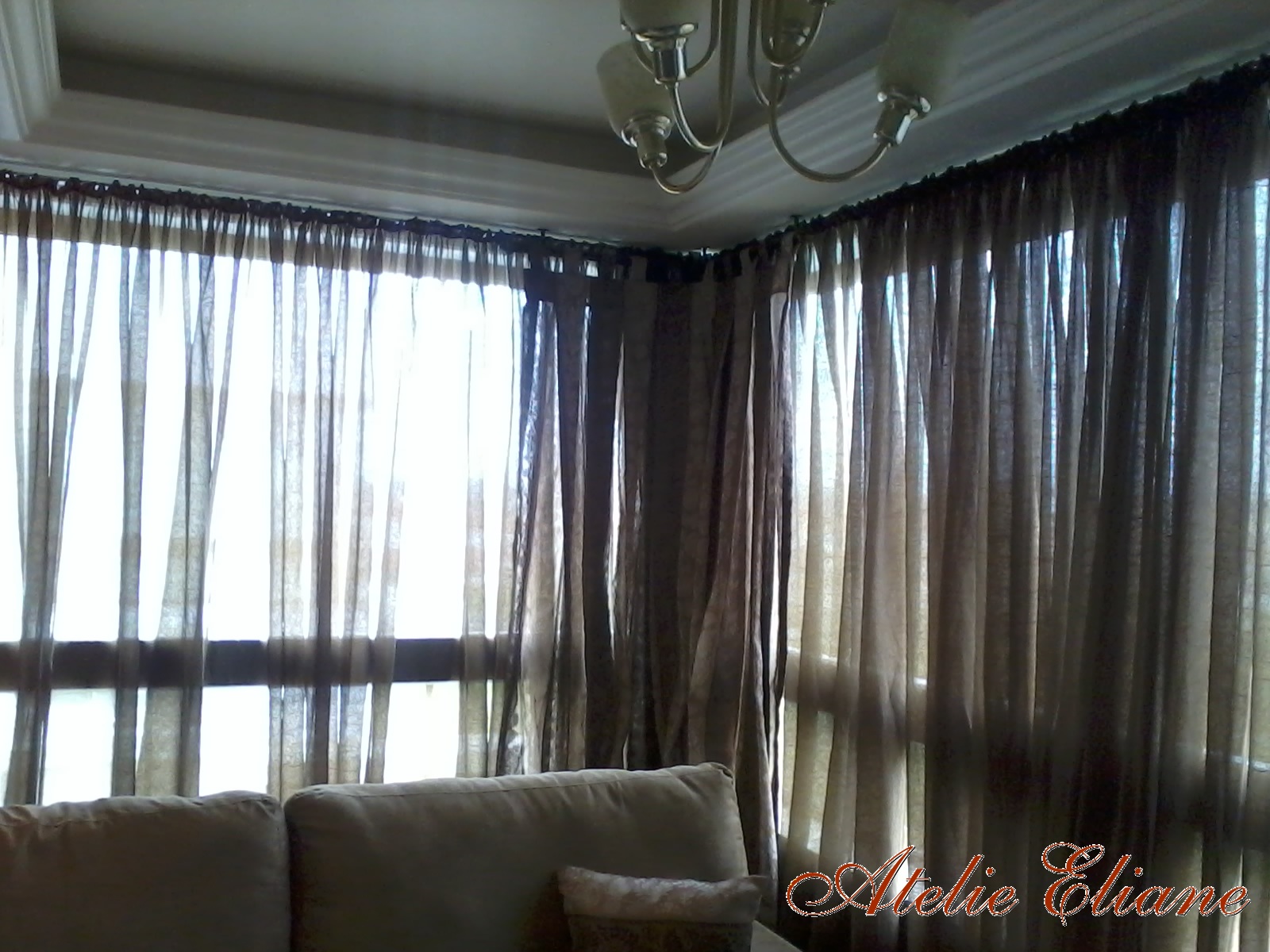 Atelieliane: Cortinas sala de estar