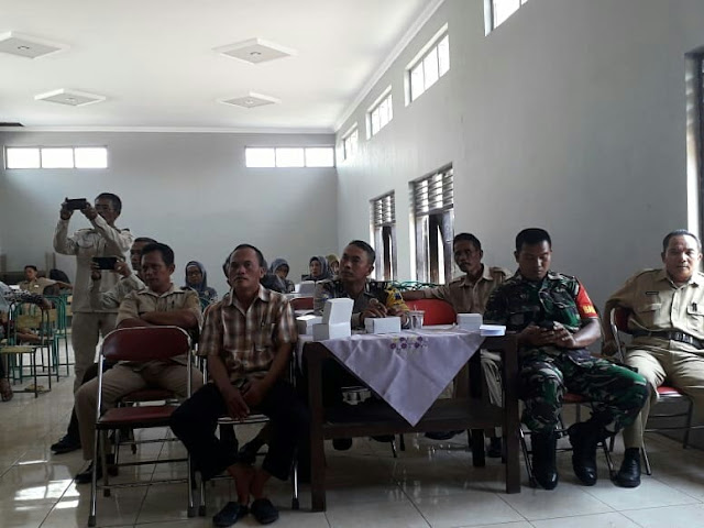 Babinsa Cawas Hadiri Rembug Stunting Bersama Tim Pelaksana Inovasi Desa