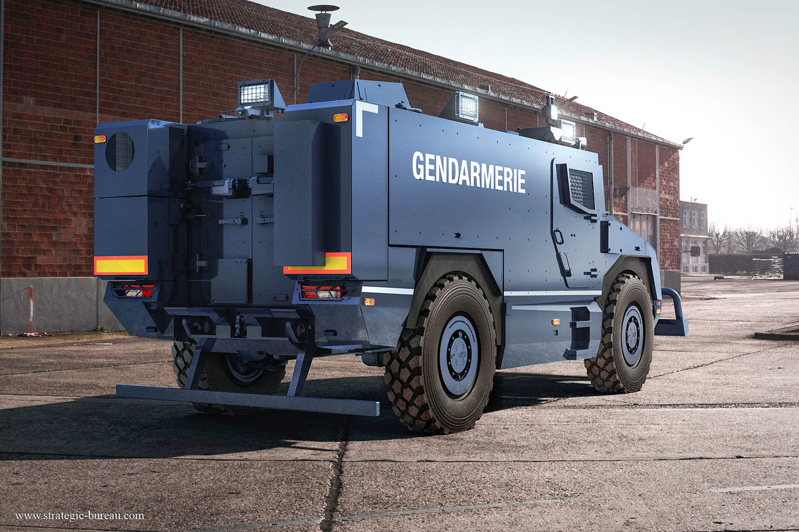 Gsg9 1/87 Unité spéciale Le remplacement des VBRG de la