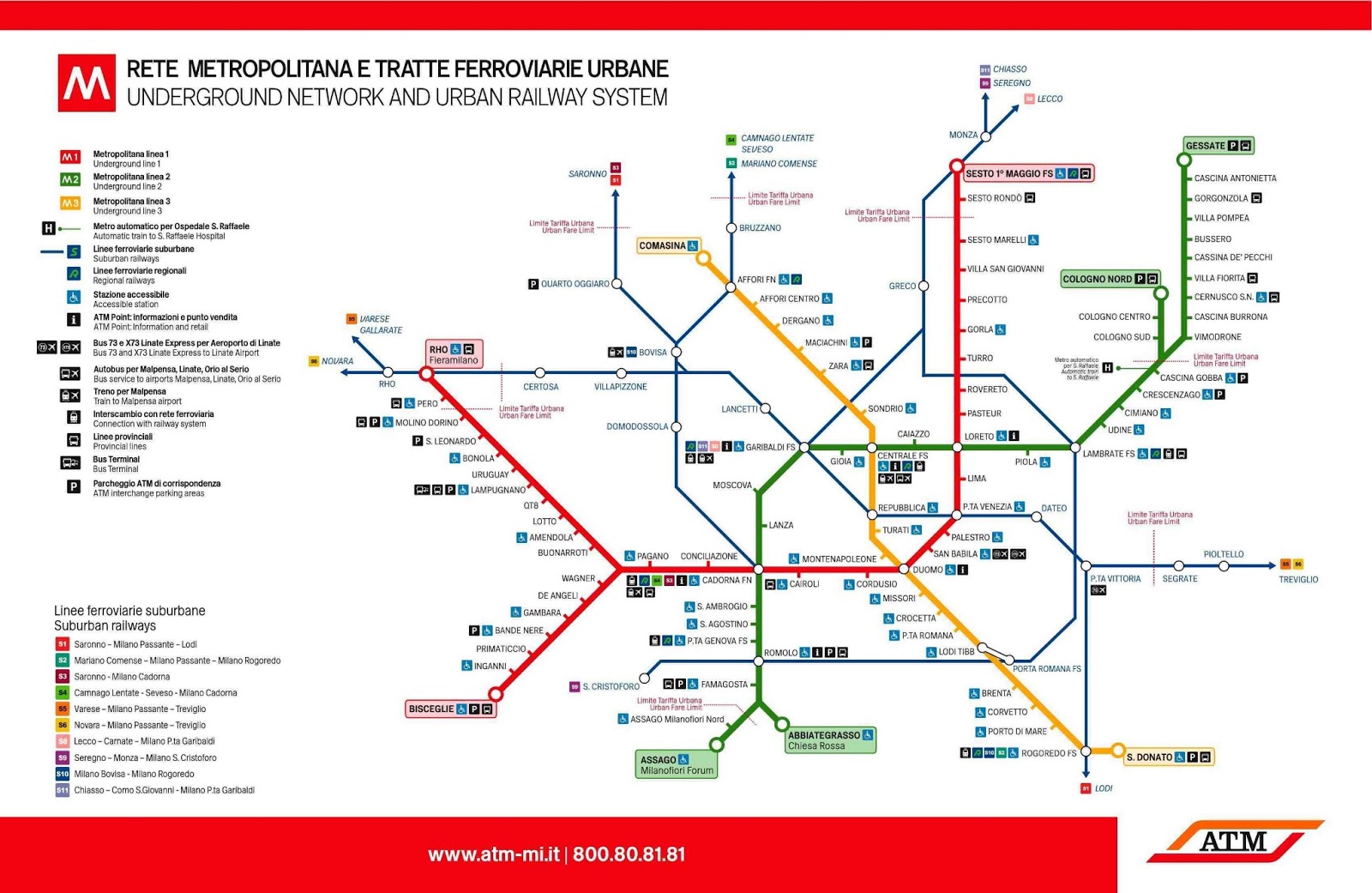 Metro Nel Mondo Metro Milano Mappa E Orari Della Metropolitana Di Milano