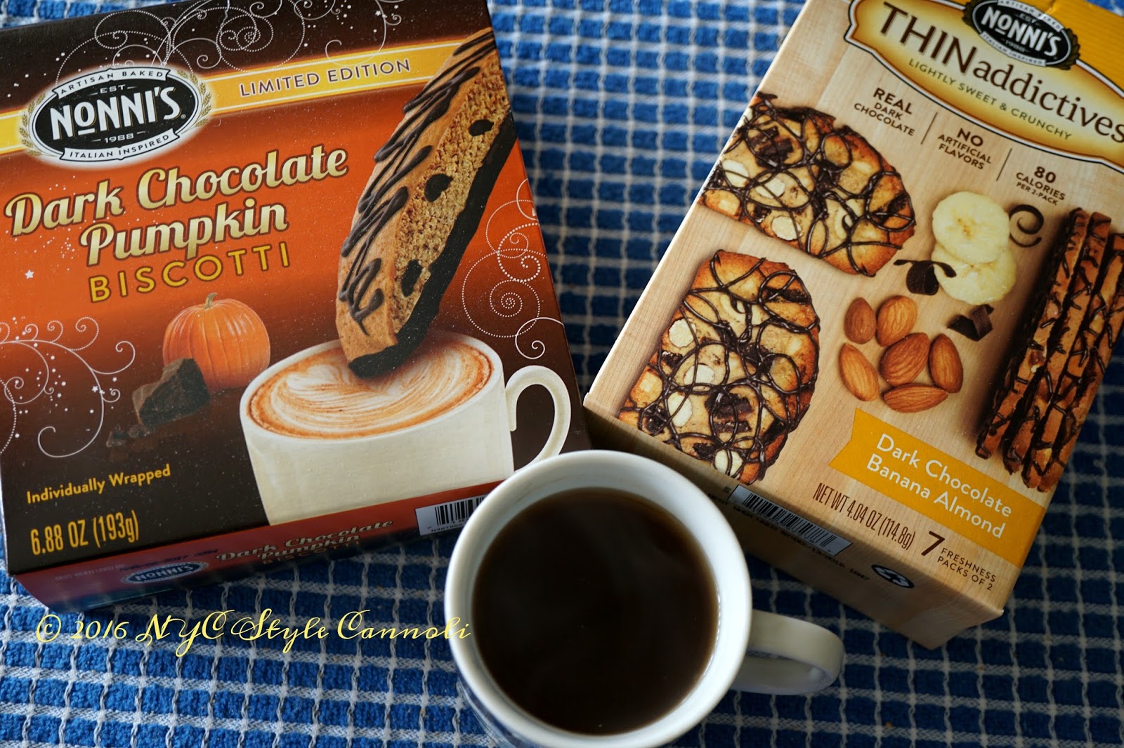 Nonni's Biscotti and Thin Addictives Review NYC, Style & a little Cannoli