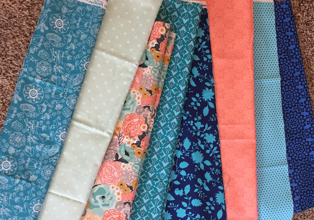 Color, Creating and Quilting! Three Quilts in the Works & Happy Mail