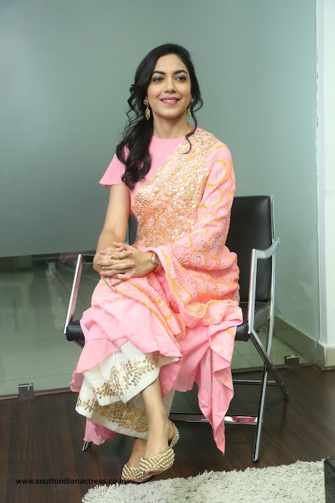 Ritu Varma stills at Keshava movie Interview