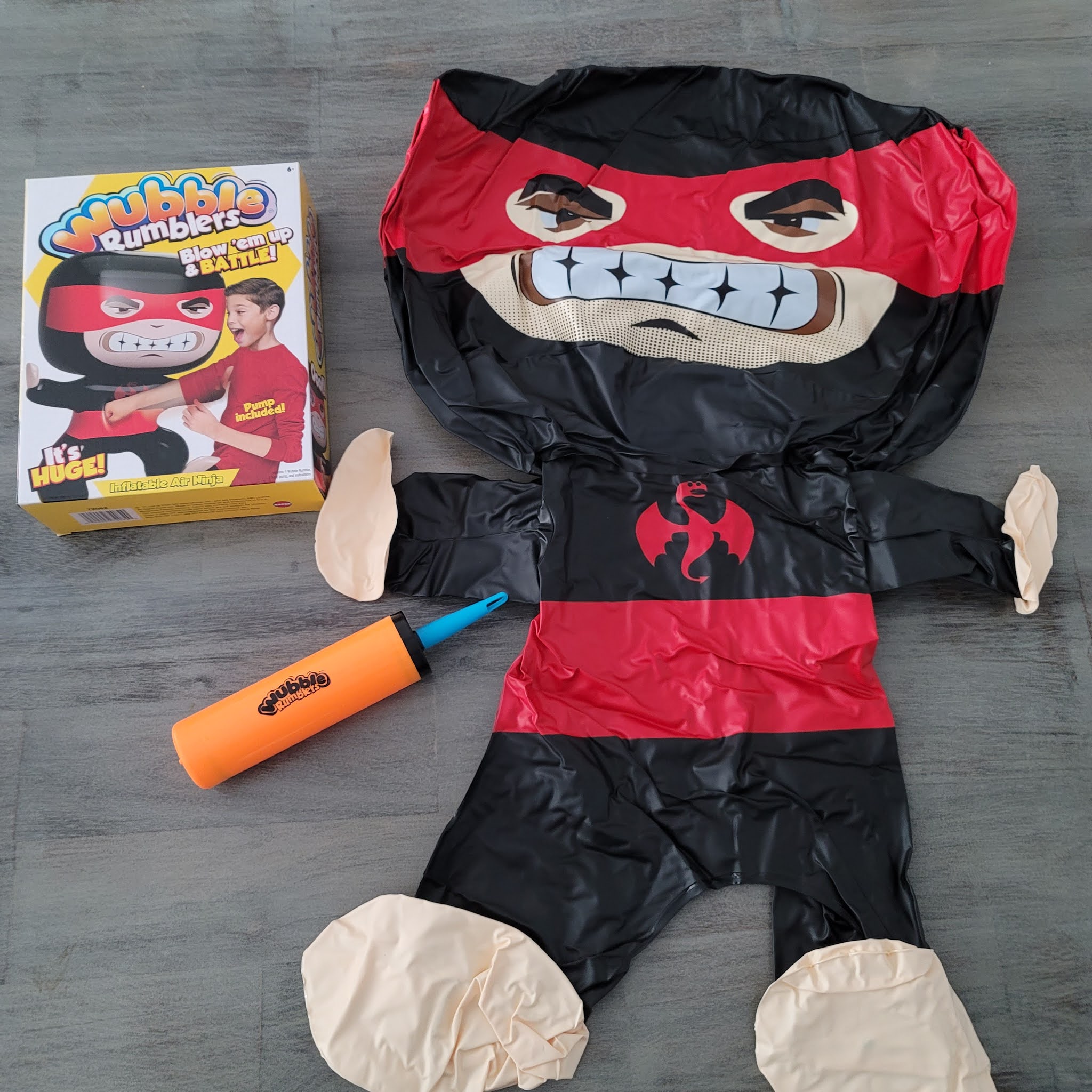 Wubble Rumblers Inflatable Air Ninja