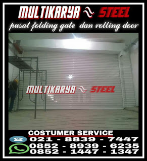 Gambar CV,Multikaryasteel Pusat informasi Terkini 2021 tentang daftar harga murah jual beli per meter persegi M2 Terkirim Terpasang Produk Pintu Rolling Door One sheet slat daun bahan galvalum bluescope solid semi full perforated lubang lubang harga rolling door slat dan rolling door industri otomatis harga Paling murah untuk wilayah Terdekat SEPERTI : Cengkareng pluit grogol tomang rawabuaya rawabelong kapuk muaraangke kedaung jelambar tanjungduren kalideres glodok tamansari tambora jembatanlima durikosambi kalijodo jembatanbesi kamal tegalalur pegadungan krukut palmerah kebonjeruk kembangan dan wilayah jakarta barat lainnya