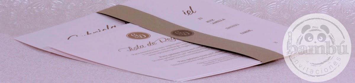 Invitaciones y Tarjetas de Matrimonio / Fotografía / WEDDING INVITATIONS / 