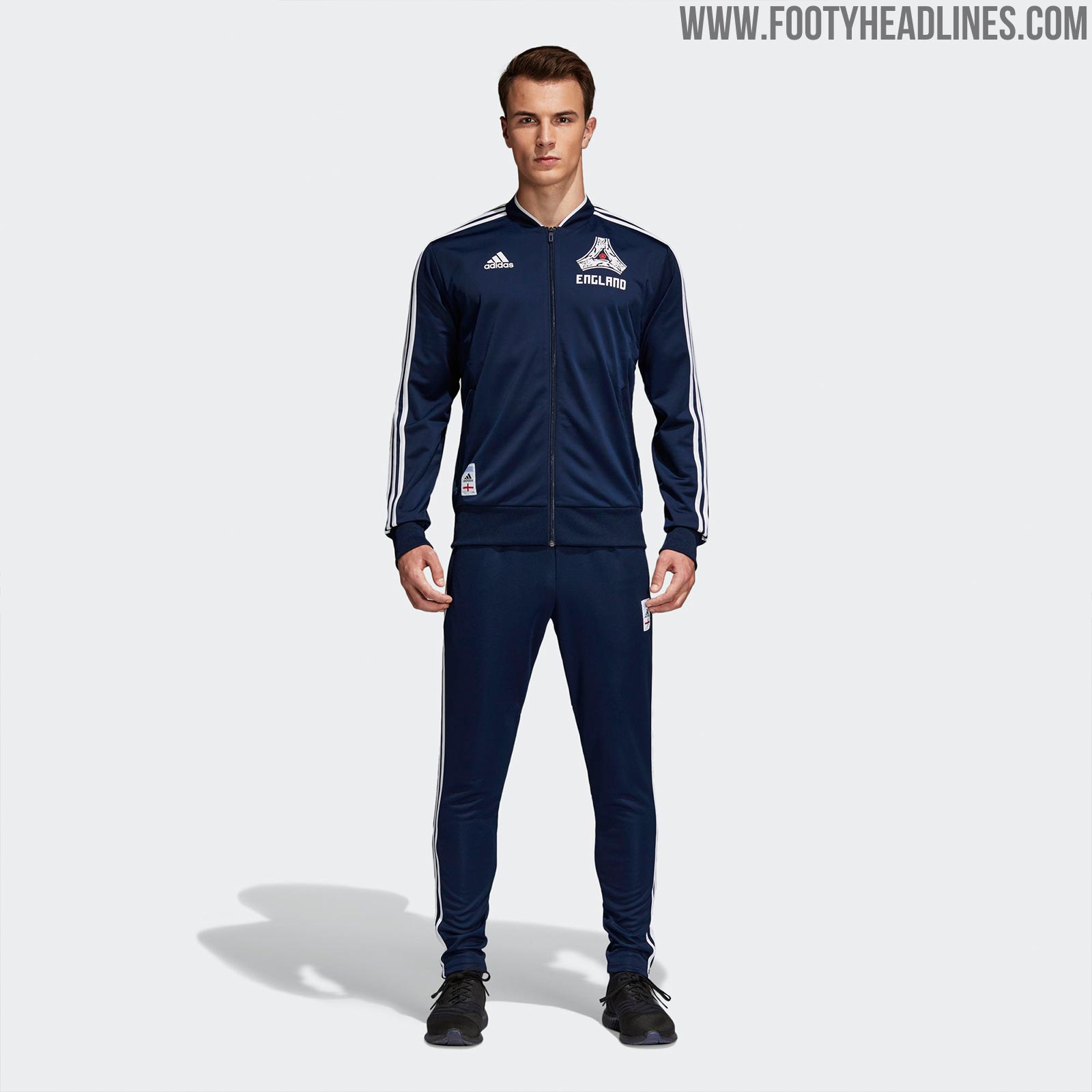 Adidas England 2018 World Cup Shirt and Tracksuit Collection Leaked ...
