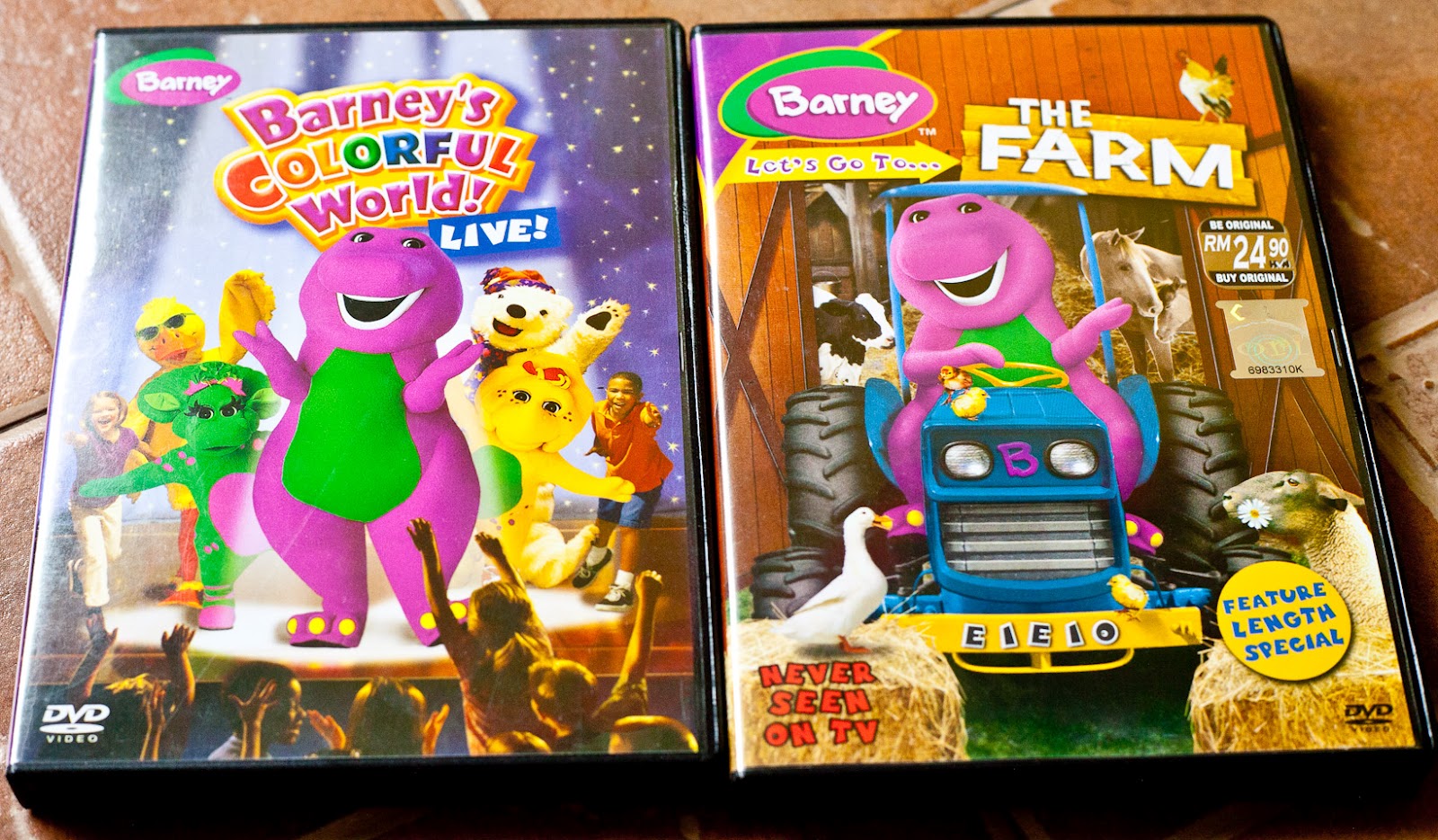 MadAboutDigit Room Clearout Barney DVDs madaboutdigit-room-clearout-barney-dvds