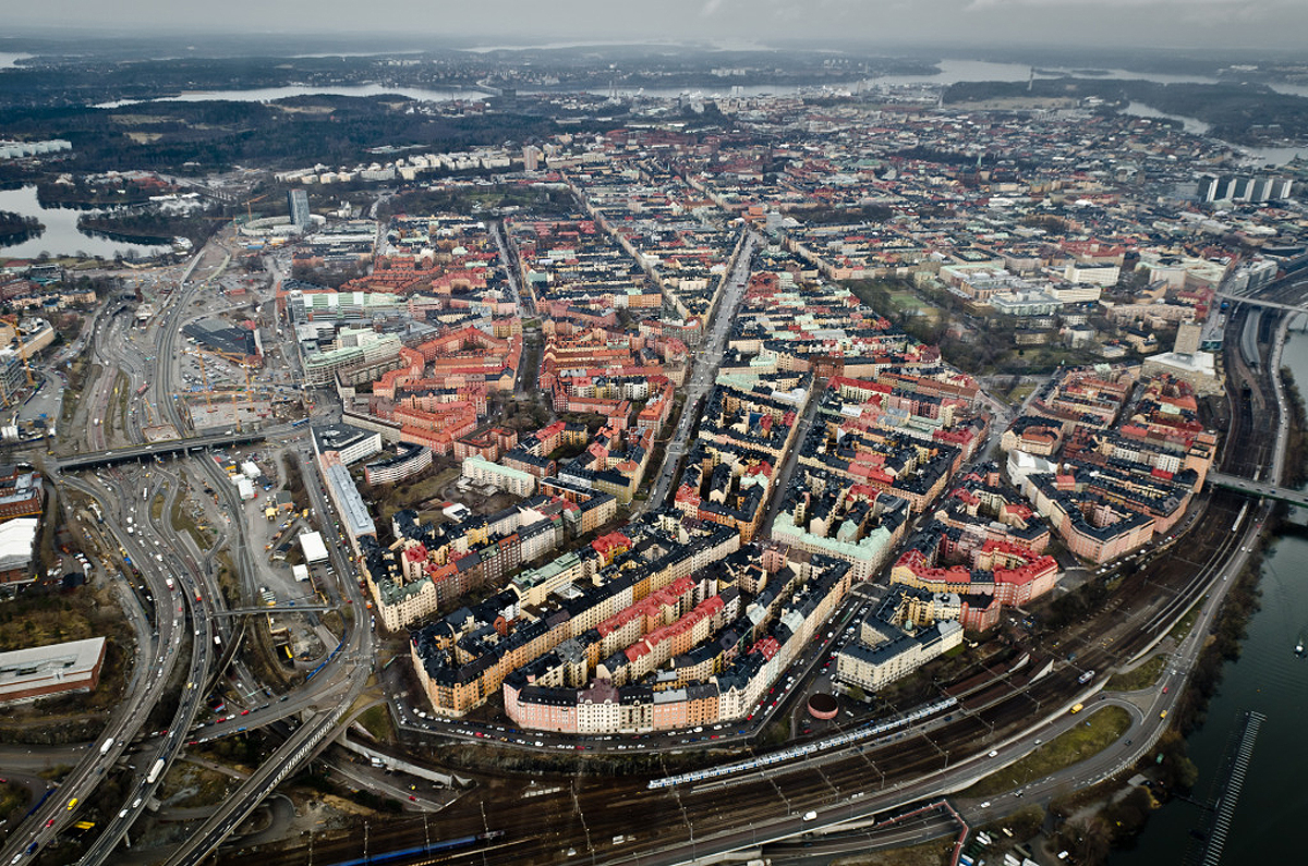 Stadsutvecklingen: Stockholm från ovan