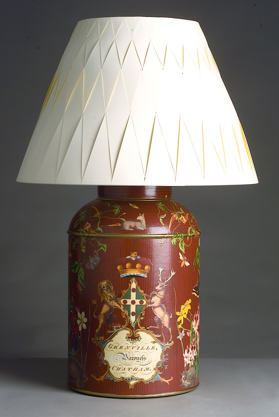 J.Covington*Design Designer Decoupage Lamps