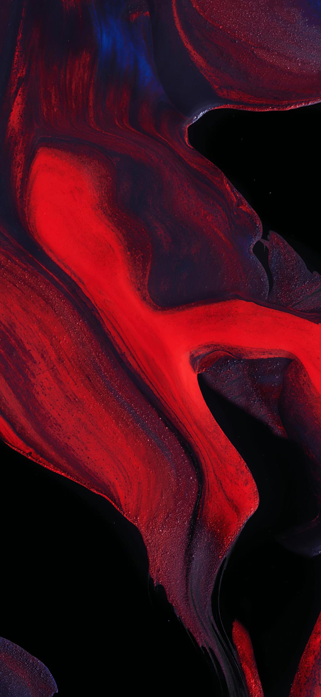 android-10-red-abstract-wallpaper