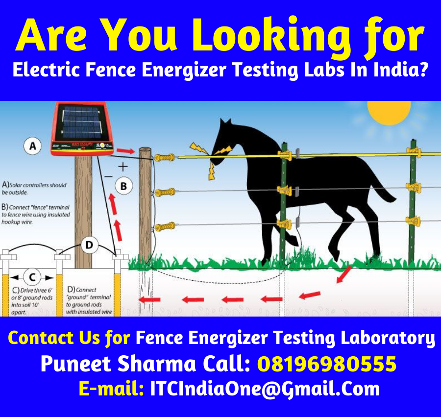 Solar Fence Energizer Testing Laboratories Electrical Safety Testing