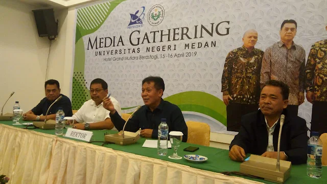 Unimed Gelar Media Gathering Bersama Jurnalis