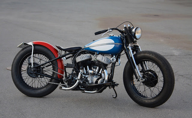 Harley Davidson By Customs From Jamesville