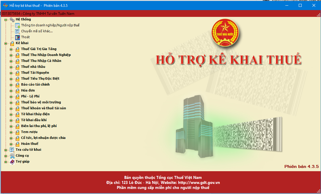 C p nh t ph n m m htkk phi n b n 4 3 5 phan tu n nam webketoan