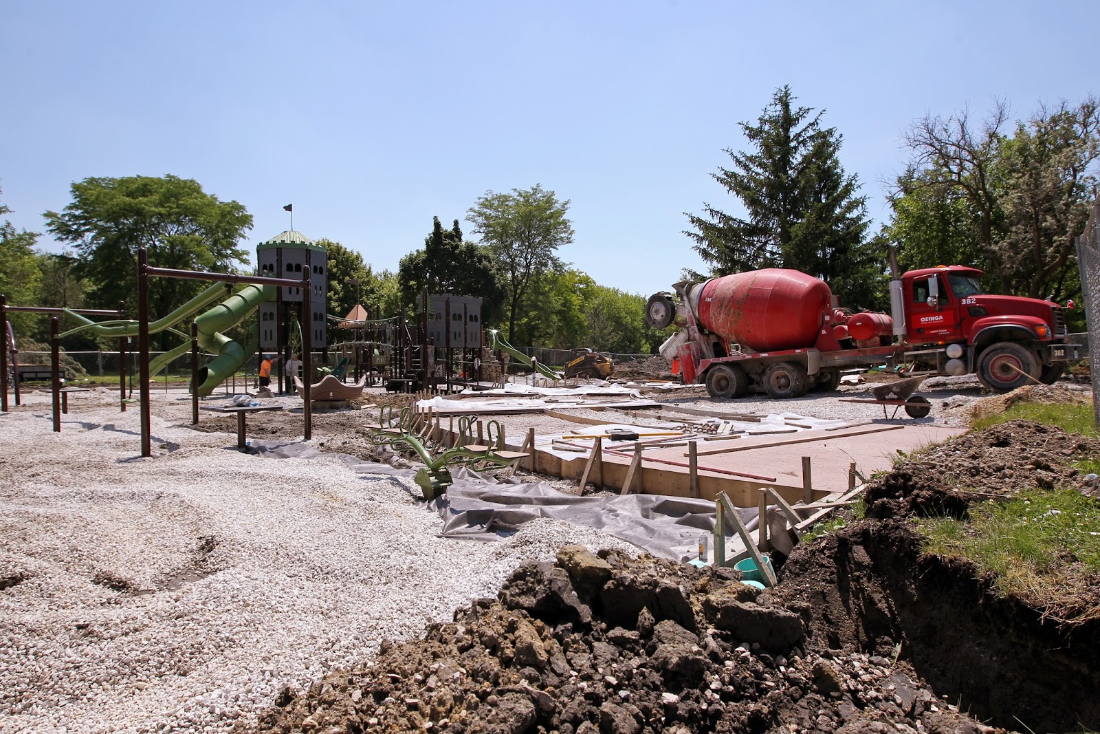 Mark Kodiak Ukena Deerpath Park's Kids Castle Rebuilt