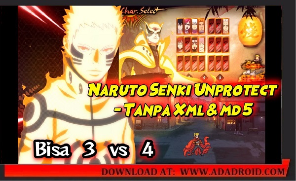 Download Naruto Senki TLF V1.22 Mod Unprotect Apk