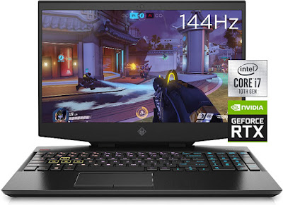Processor laptop gaming HP Omen 15 2020
