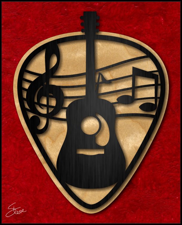 Scrollsaw Guitar Pick Scroll Saw Patterns.
