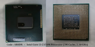 Processor Laptop - Jual Processor i3 Sandybridge SR0DN