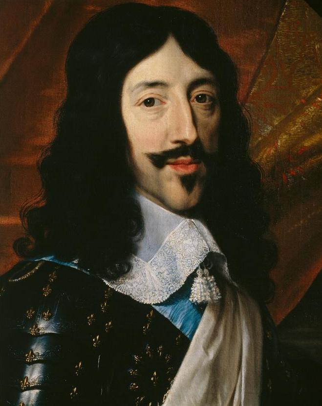 Portrait of Louis XIII of France (1601-1643) Par Champaigne