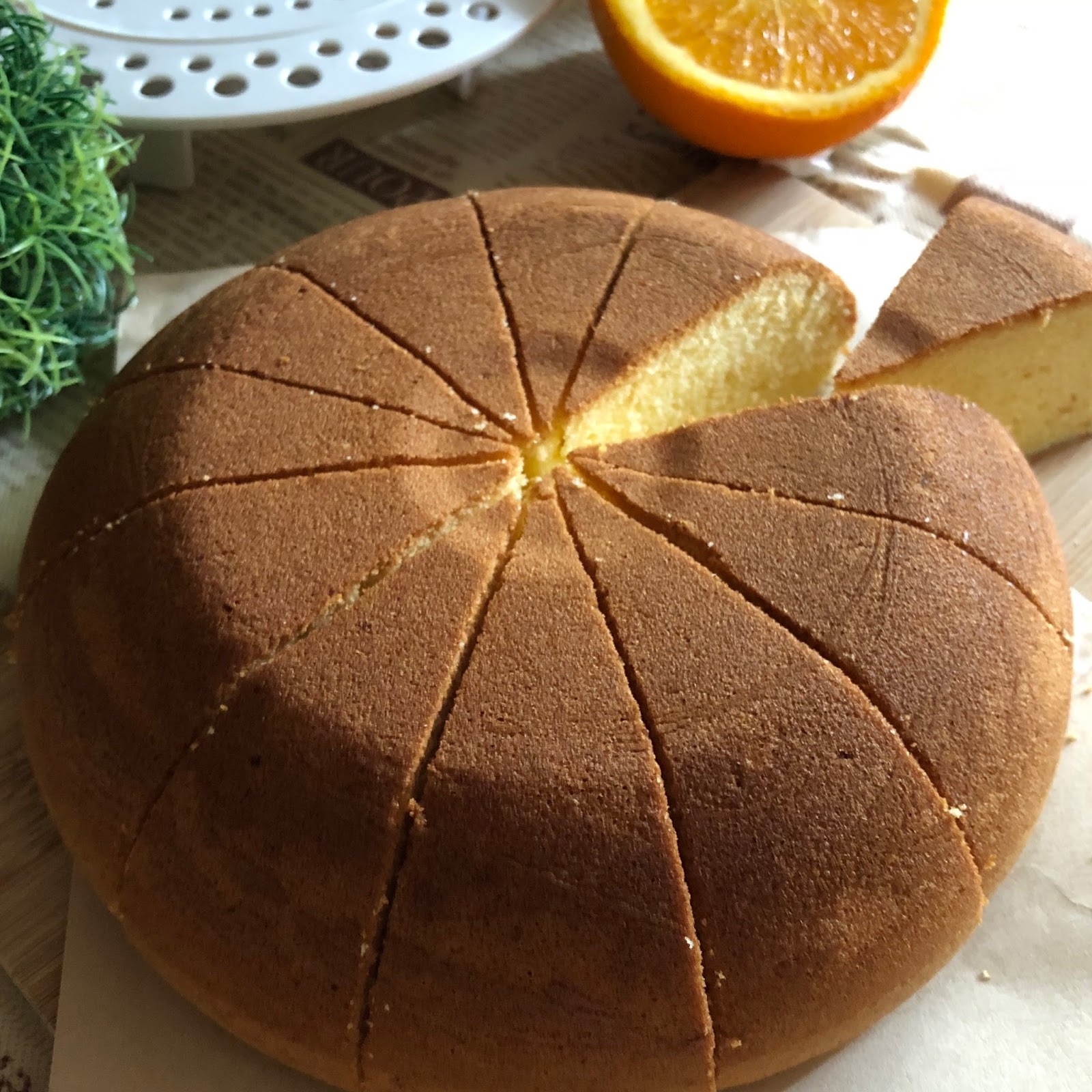 My Mind Patch IH Rice Cooker Orange Cake