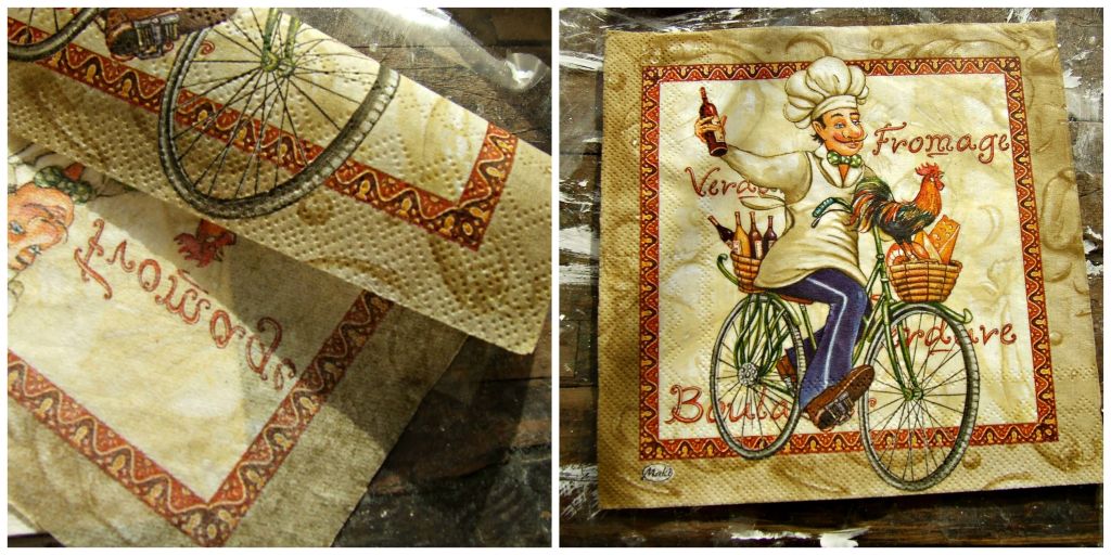 ECO MANUFAKTURA Pracownia Decoupage Decoupage w kuchni kucharze na