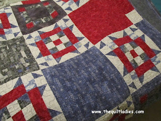 Red, White and Blue Star Quilt