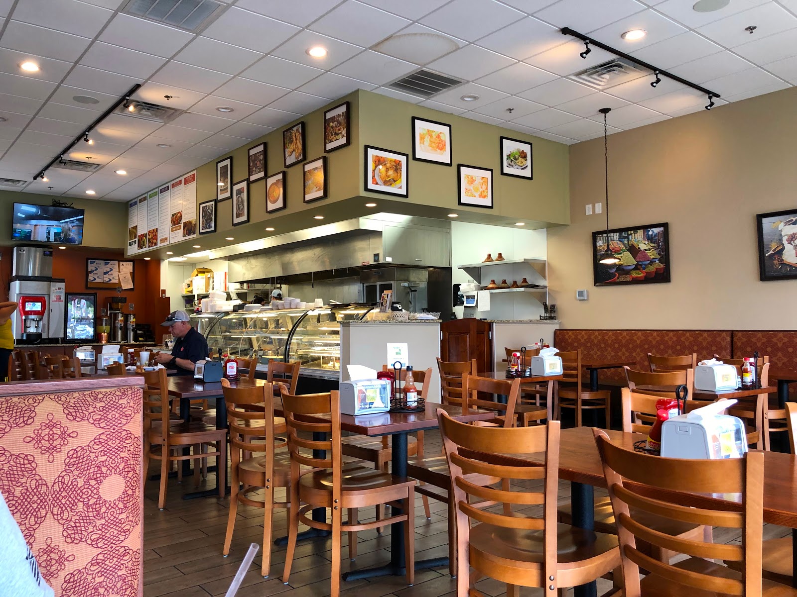 Mediterra Grill Restaurant Review Holly Springs, NC Blue Skies for