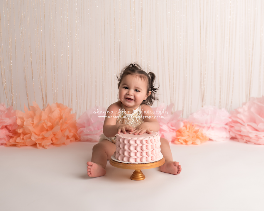 Shanna Chess Photography Eugene, Oregon cake smash photographer