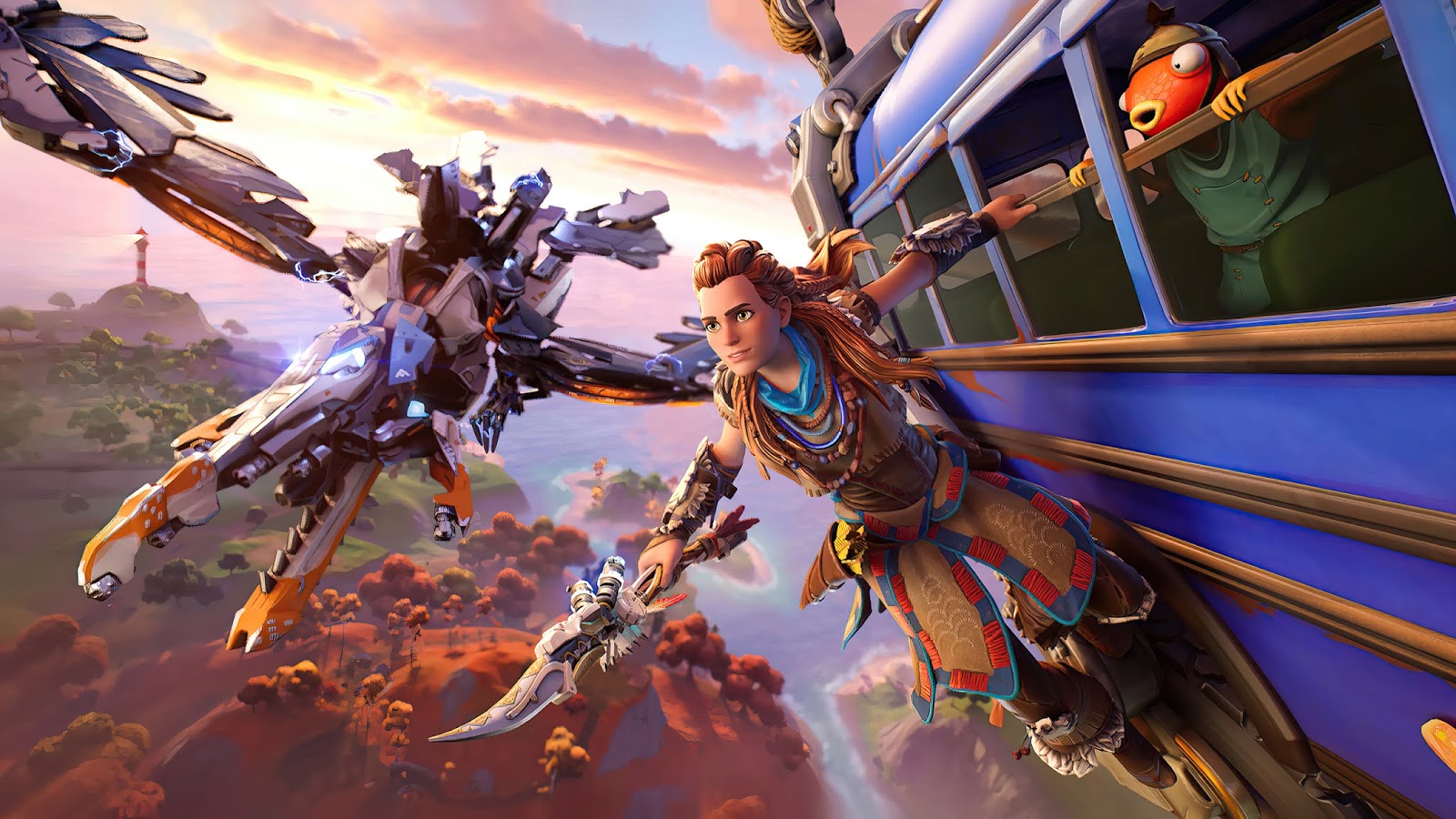 Fortnite Aloy Desktop PC Wallpaper
