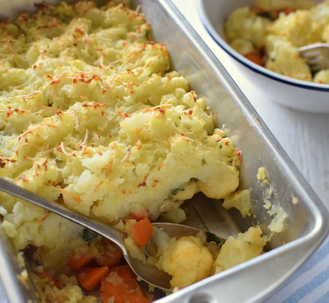 Pastel de vegetales al horno Bizcochos y Sancochos